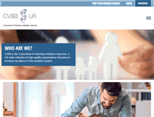 Tablet Screenshot of cvaa.org.uk